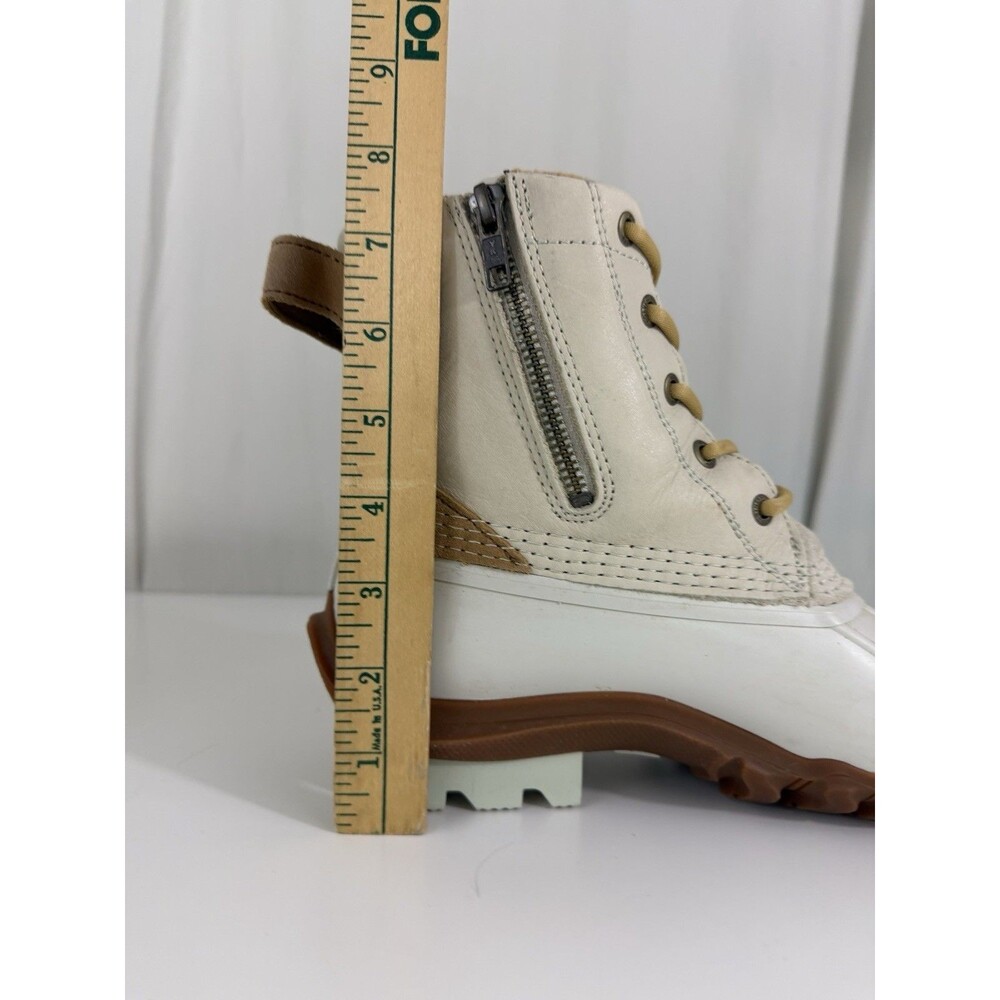 Women's Wolverine Torrent Duck Boots Sz 9 Ivory/Tan Outdoors Old Money Winter - Picture 6 of 11